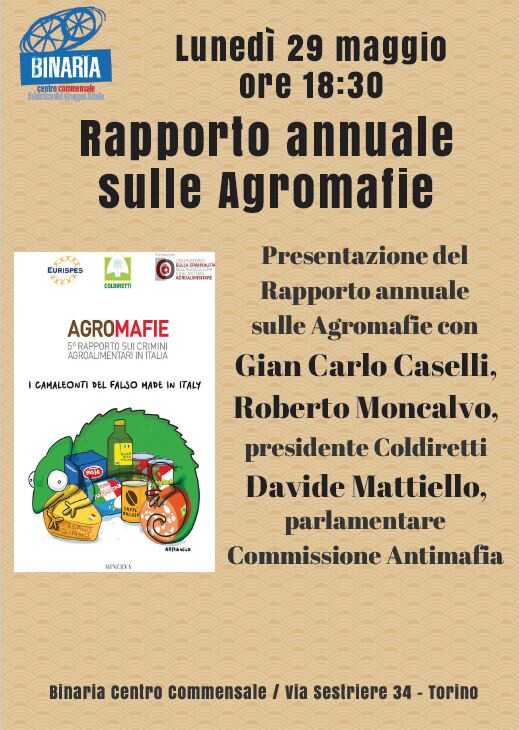 Rapporto annuale sulle agromafie