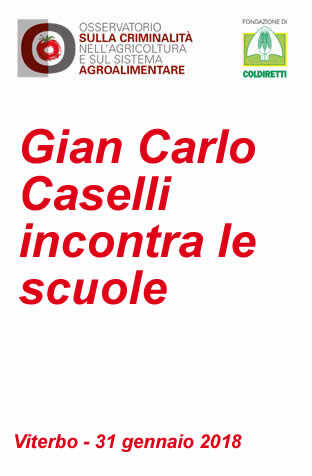 Gian Carlo Caselli incontra le scuole