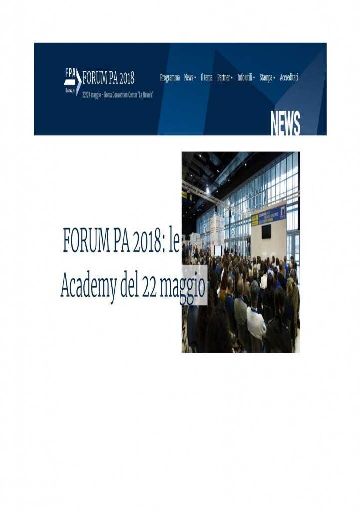 FORUM PA 2018 – La valorizzazione dei beni confiscati attraverso le politiche di coesione