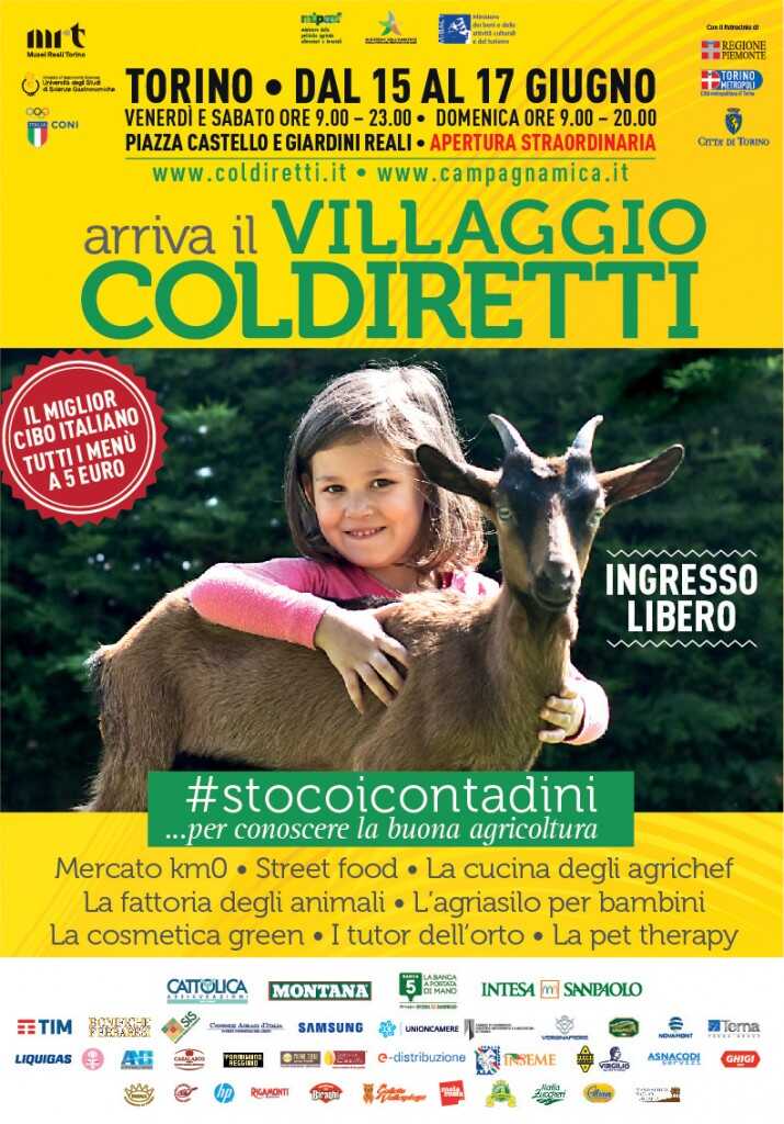 Consegna all’Arcivescovo Nosiglia e al Cardinale del cesto simbolico di prodotti solidali Campagna amica (Beneficienza a Caritas/Famiglie)