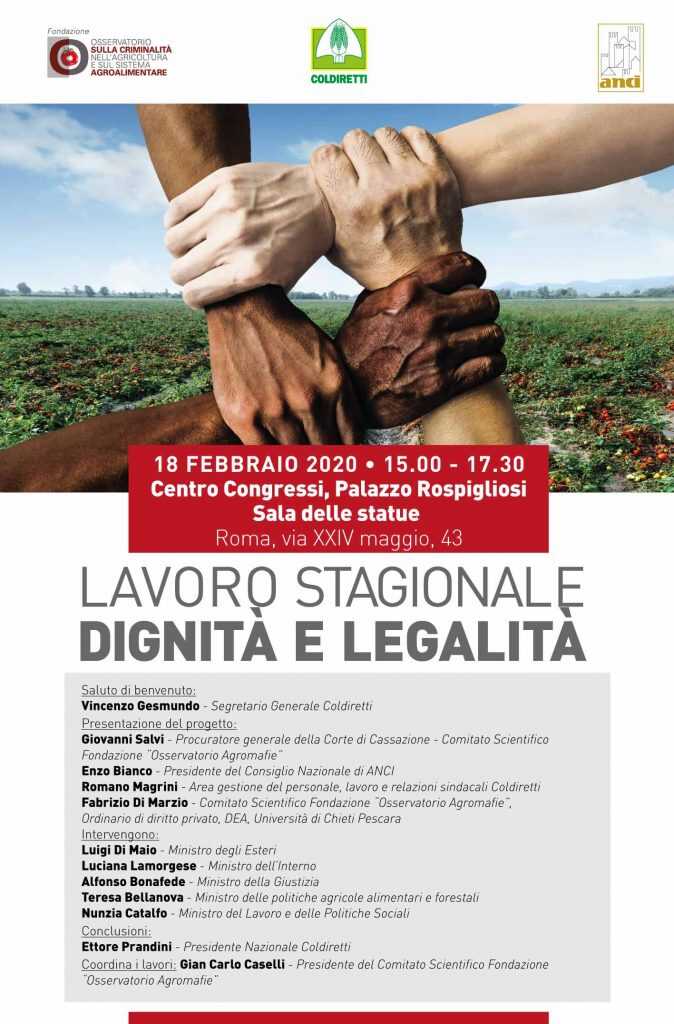 Lavoro stagionale. Dignità e legalità