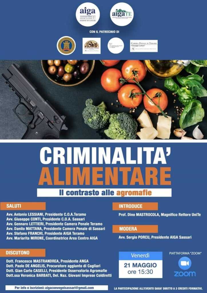 Criminalità alimentare. Il contrasto alle mafie