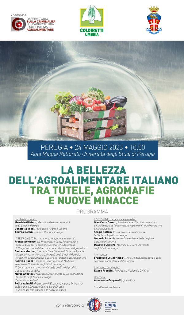 La bellezza dell’agroalimentare italiano tra tutele, agromafie e nuove minacce