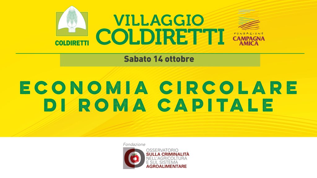 Economia circolare di Roma capitale. Roma, Circo Massimo 14 ottobre 2023, ore 14