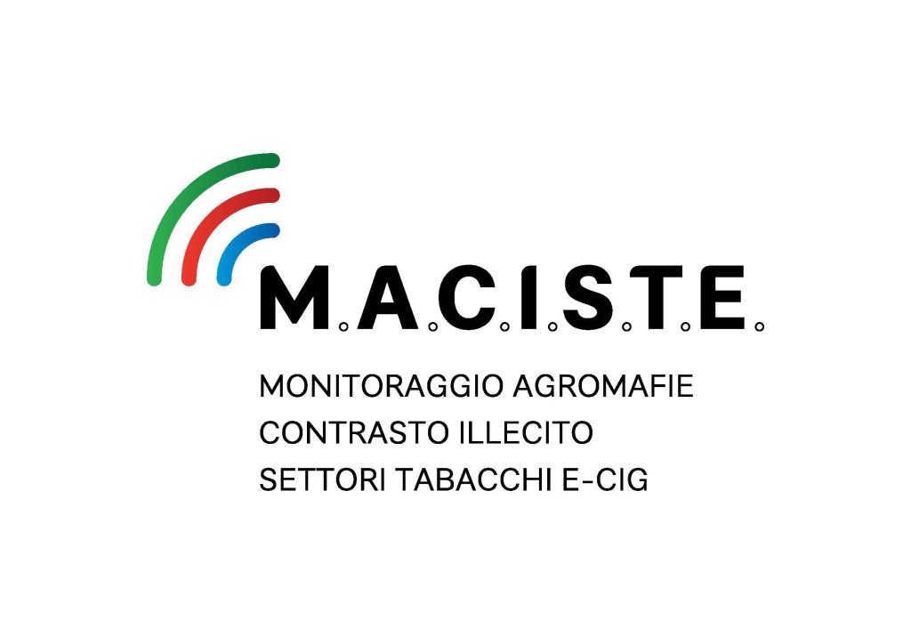 Progetto “M.A.C.I.S.T.E. – Monitoraggio Agromafie Contrasto Illecito Settori Tabacchi e E-cig”