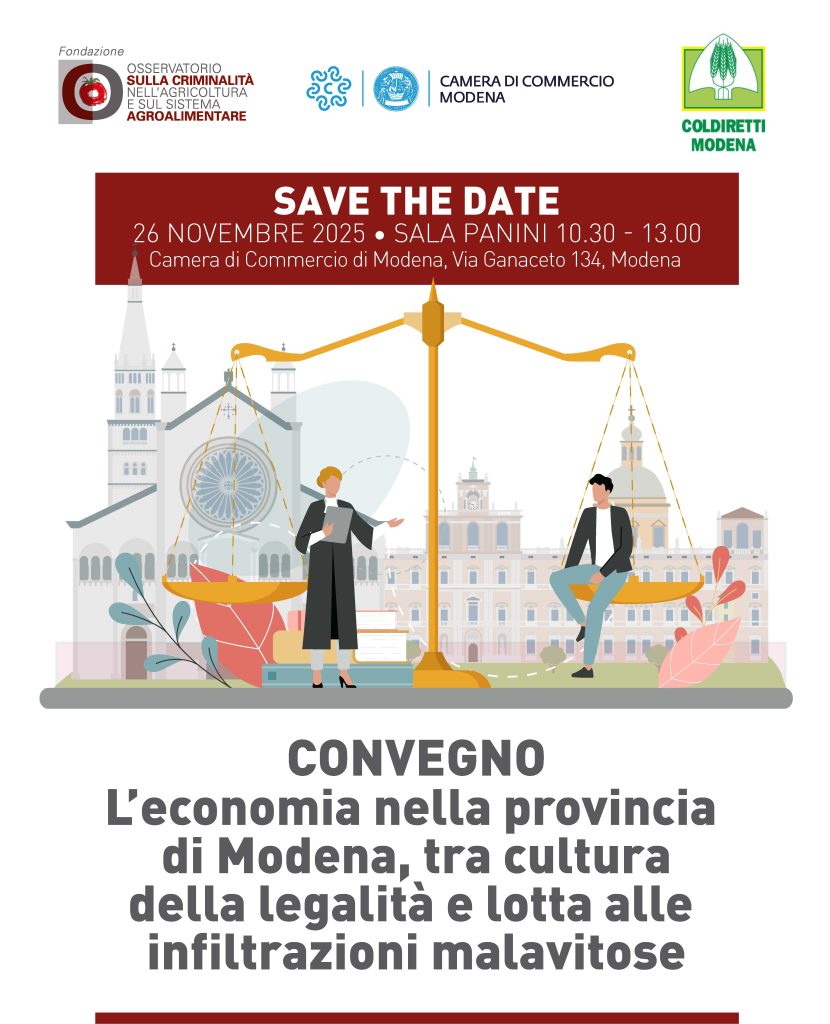L’economia nella Provincia di Modena, tra cultura della legalità e lotta alle infiltrazioni malavitose
